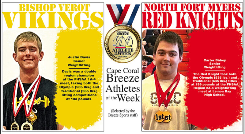 Athletes of the Week | April 11 | Justin Davis & Carter Birkey